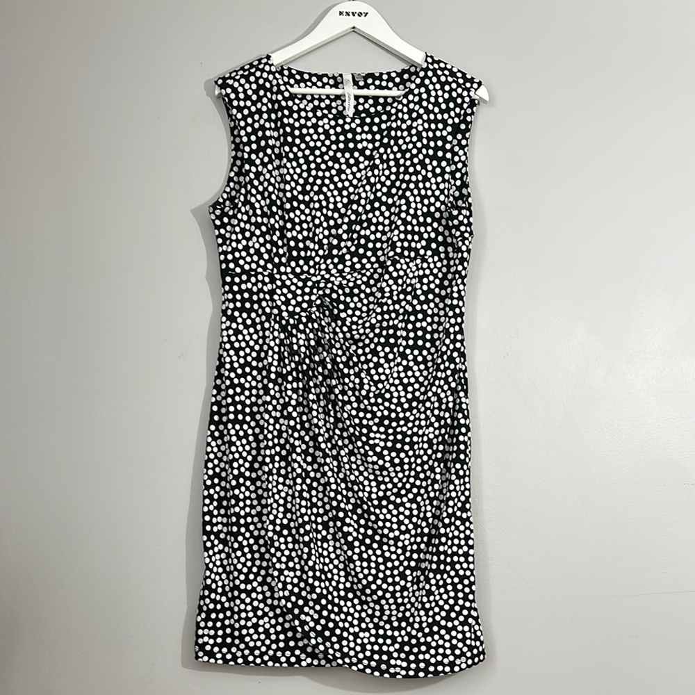 Black and White Polka Dot Dress size M